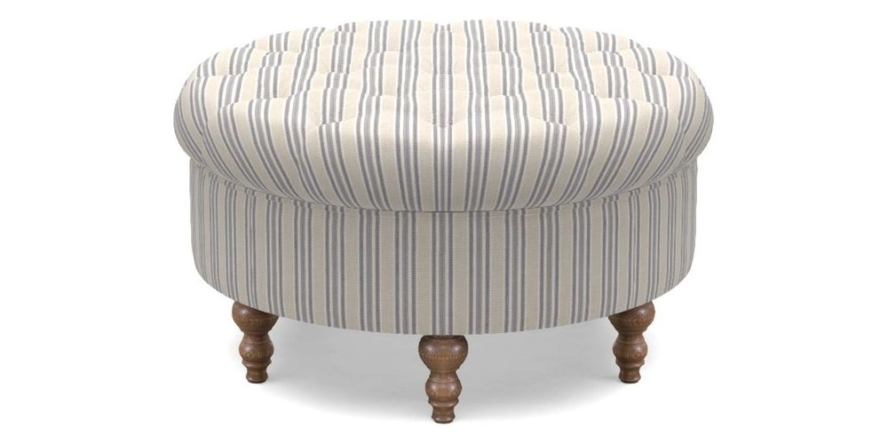 Bespoke Round Footstools