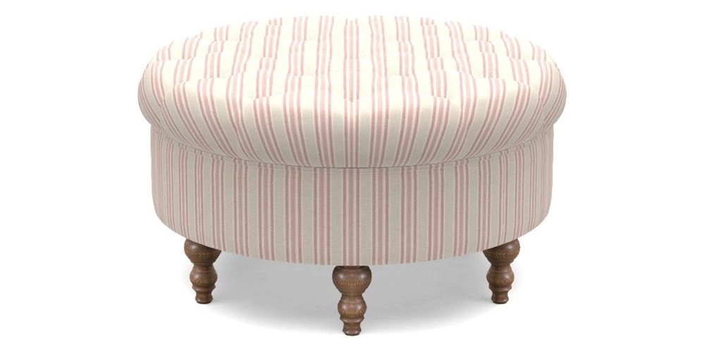 Bespoke Round Footstools