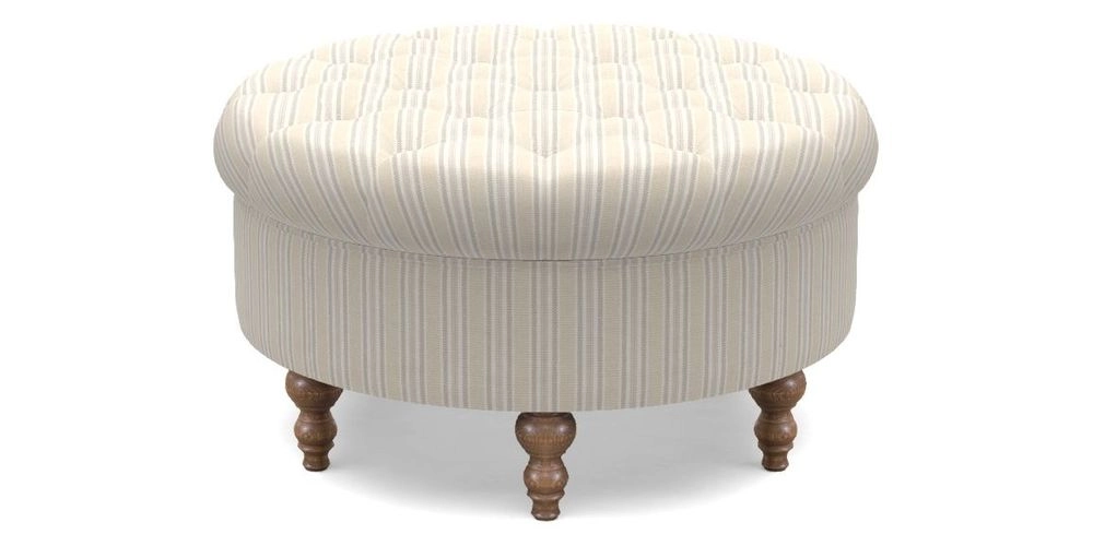 Bespoke Round Footstools