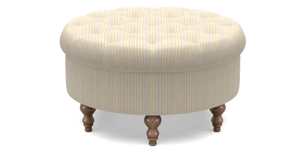 Bespoke Round Footstools