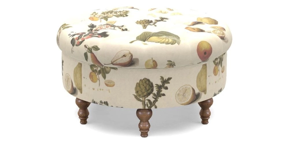 Bespoke Round Footstools