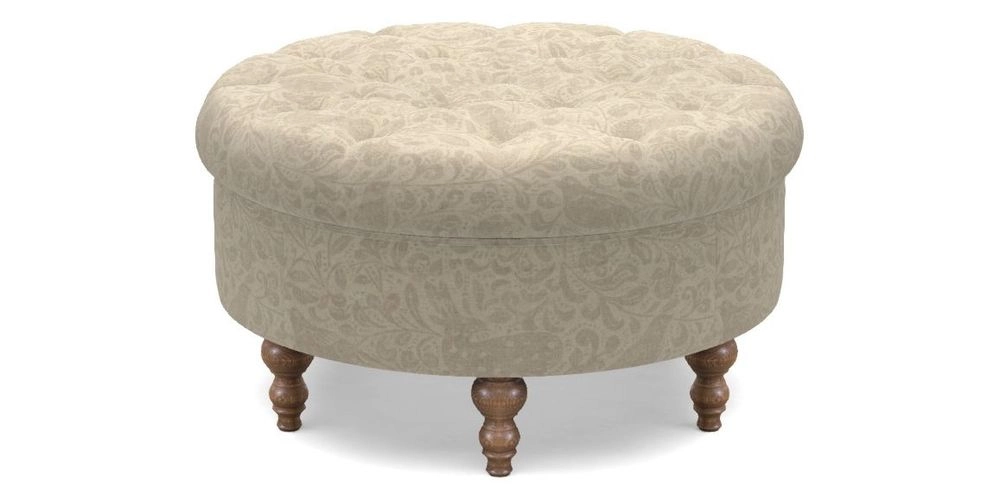 Bespoke Round Footstools