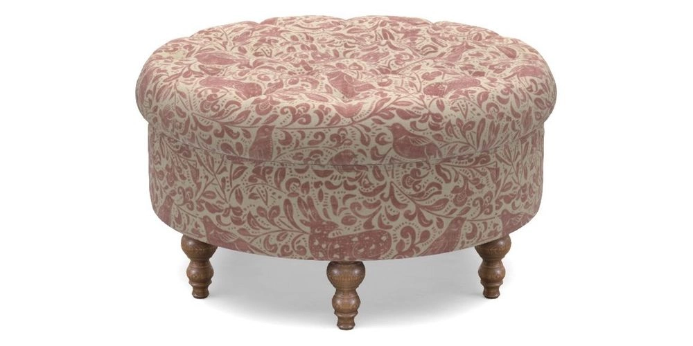 Bespoke Round Footstools