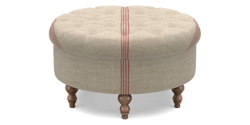 Bespoke Round Footstools