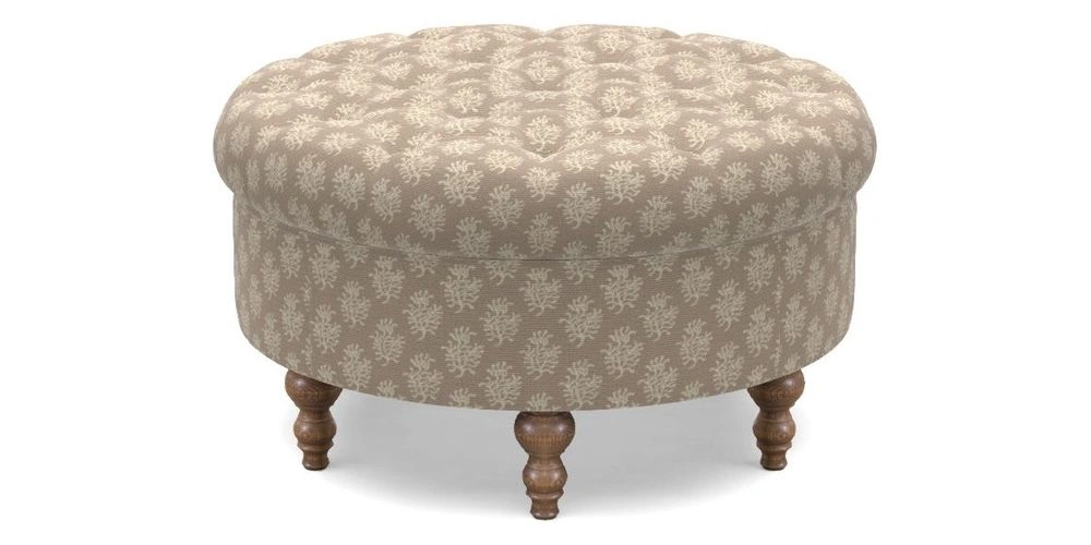 Bespoke Round Footstools