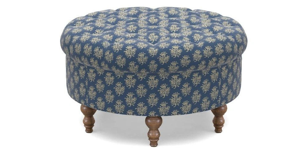 Bespoke Round Footstools