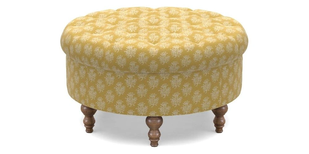 Bespoke Round Footstools