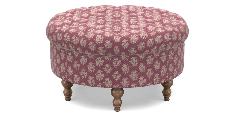 Bespoke Round Footstools