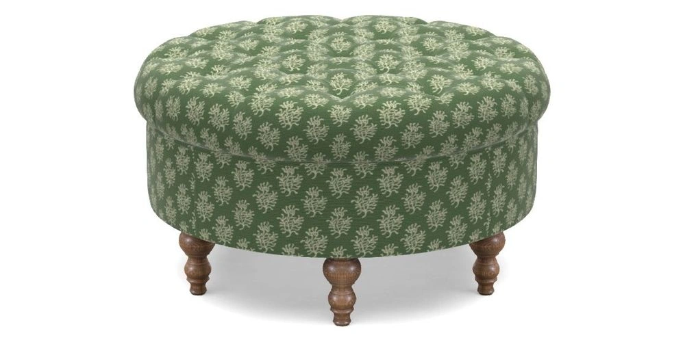 Bespoke Round Footstools