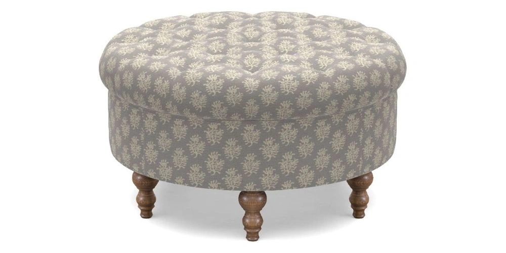 Bespoke Round Footstools