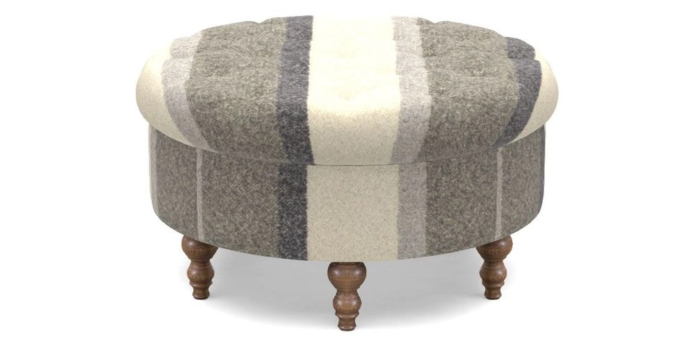 Bespoke Round Footstools