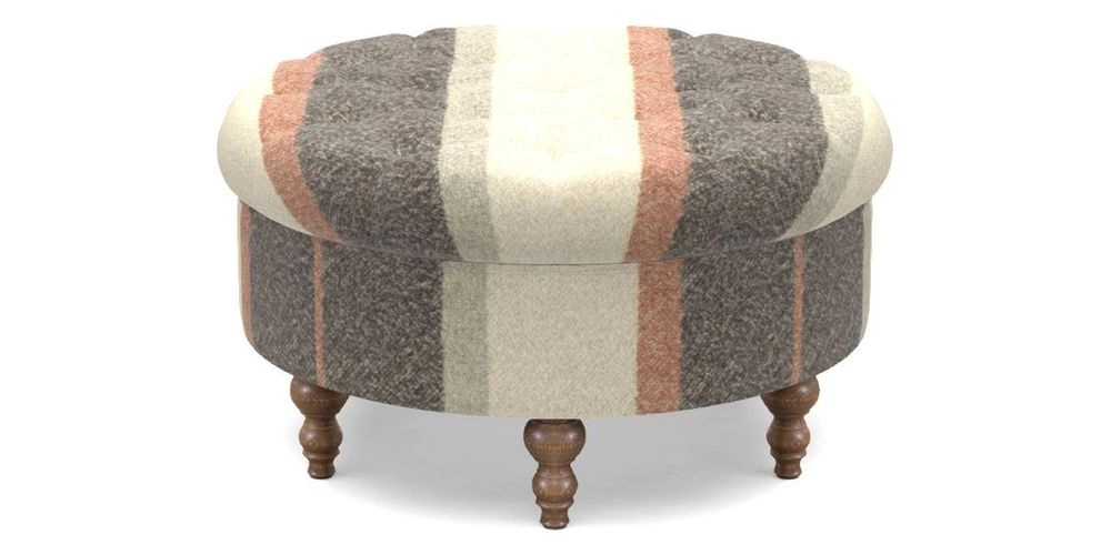 Bespoke Round Footstools