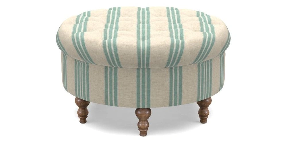 Bespoke Round Footstools