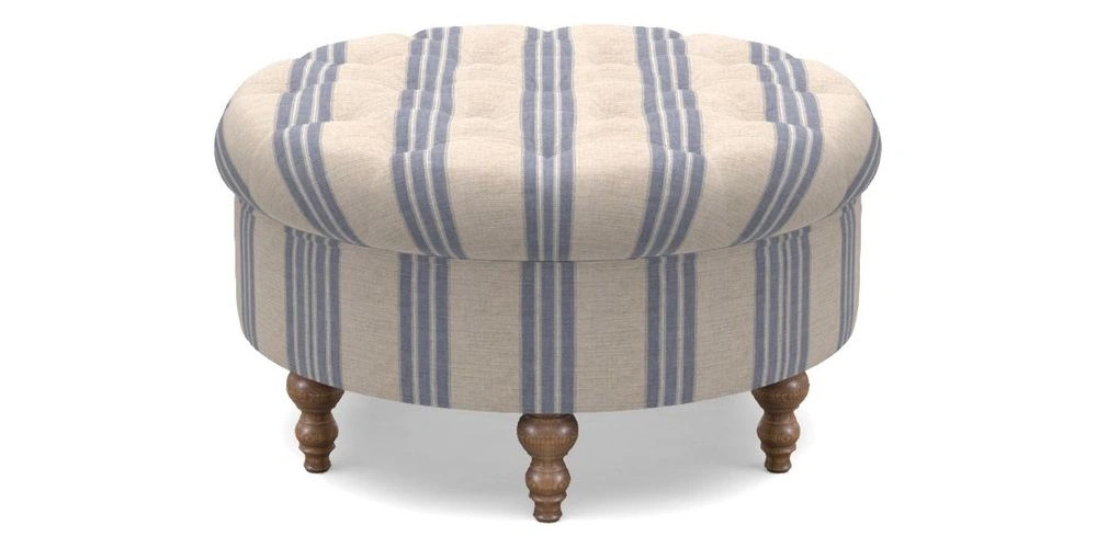 Bespoke Round Footstools