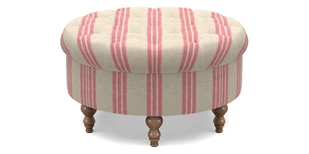 Bespoke Round Footstools