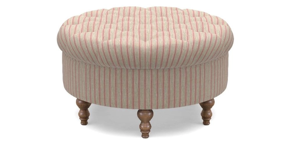 Bespoke Round Footstools