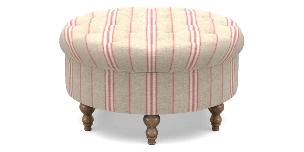 Bespoke Round Footstools