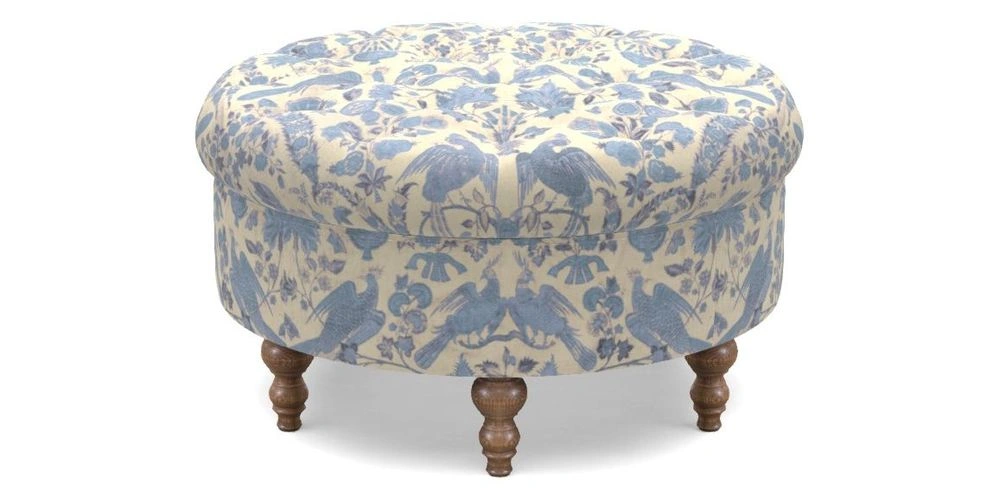 Bespoke Round Footstools