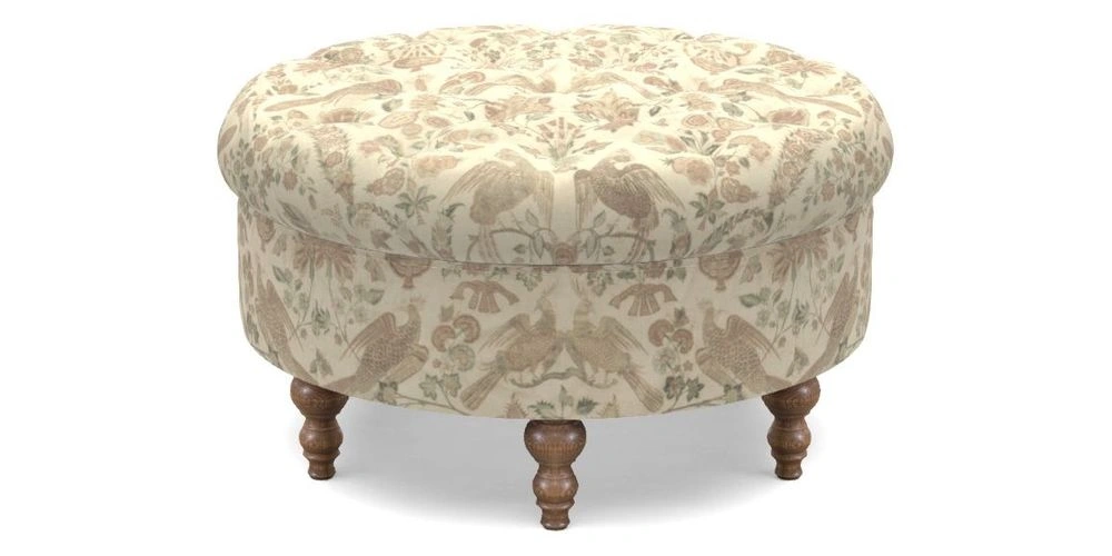 Bespoke Round Footstools