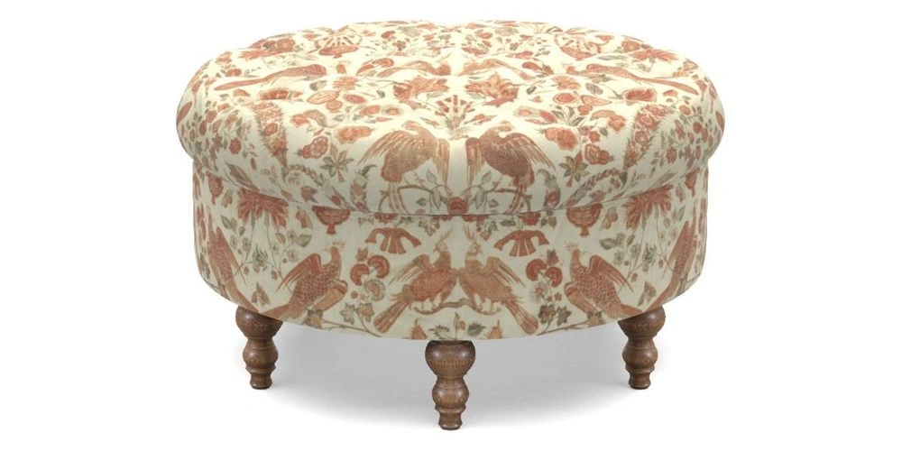 Bespoke Round Footstools