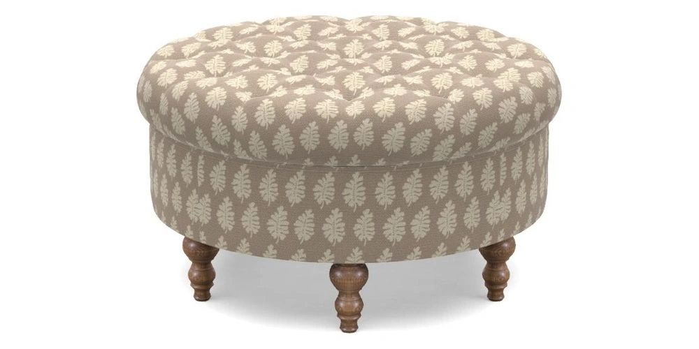 Bespoke Round Footstools