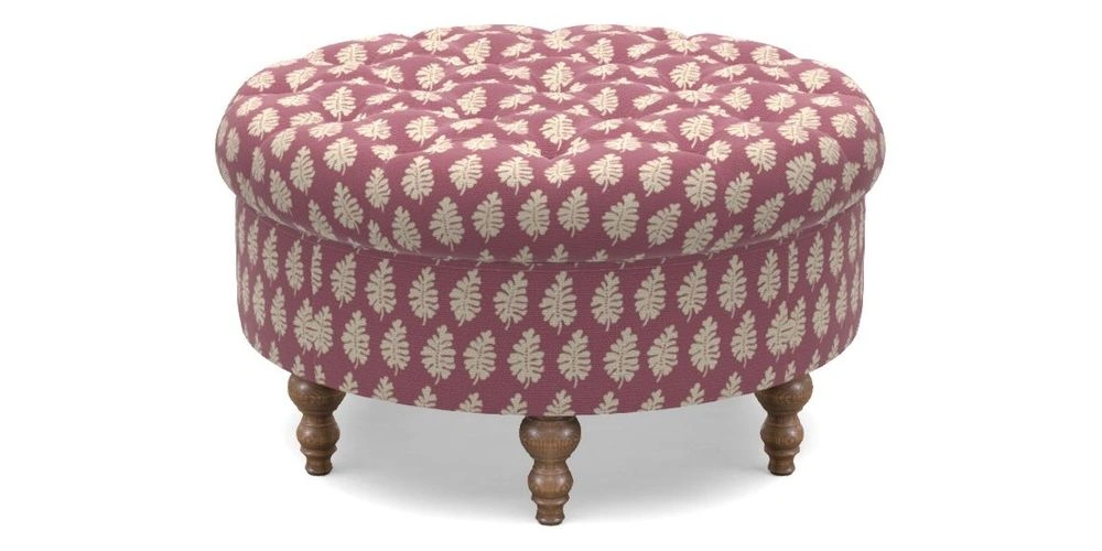 Bespoke Round Footstools