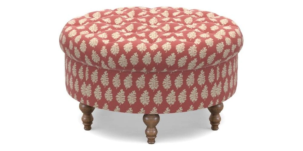 Bespoke Round Footstools