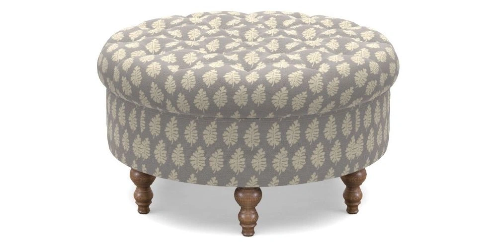 Bespoke Round Footstools