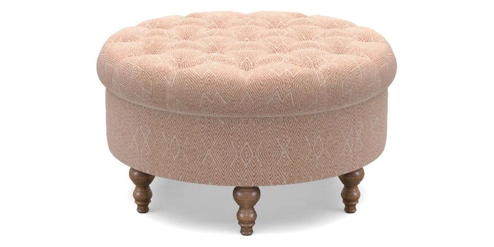 Bespoke Round Footstools