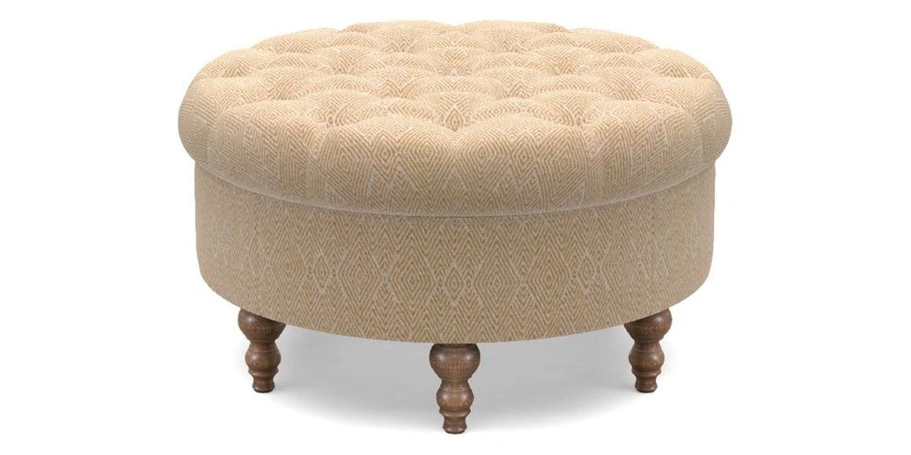 Bespoke Round Footstools