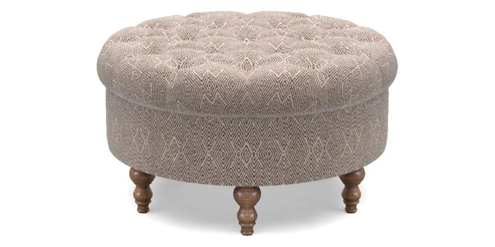 Bespoke Round Footstools