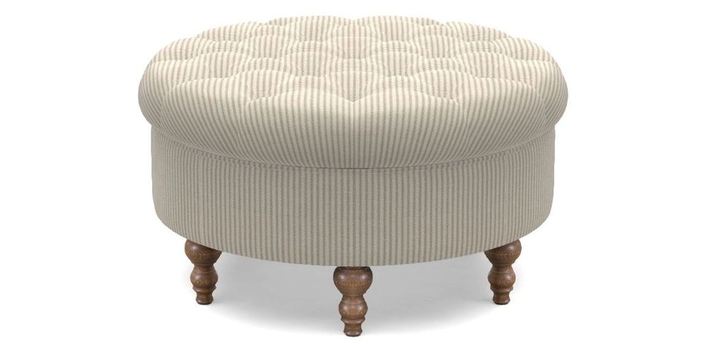 Bespoke Round Footstools
