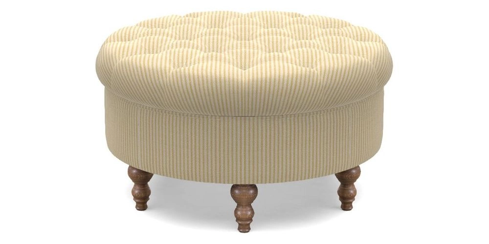 Bespoke Round Footstools
