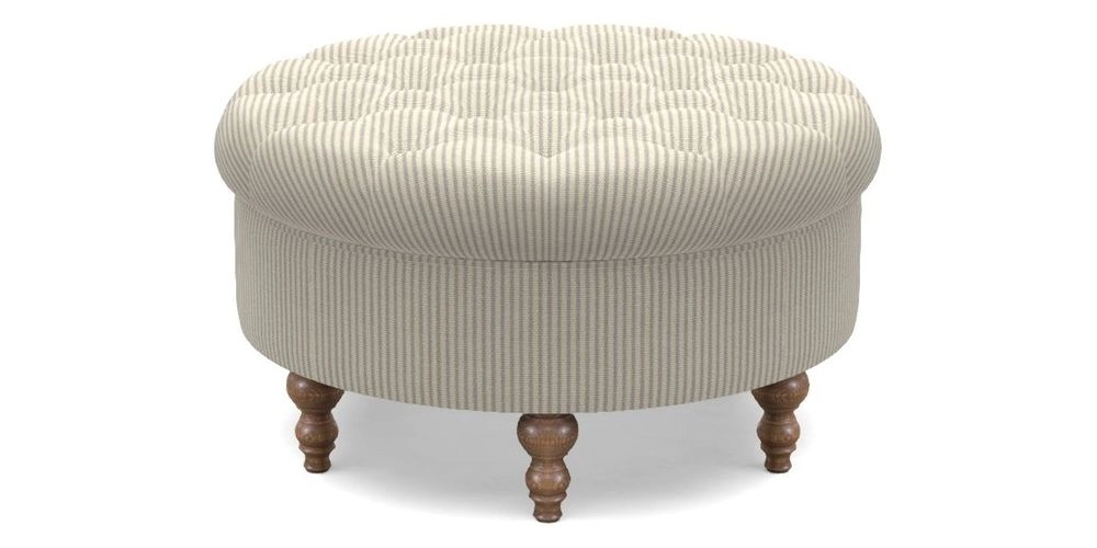 Bespoke Round Footstools
