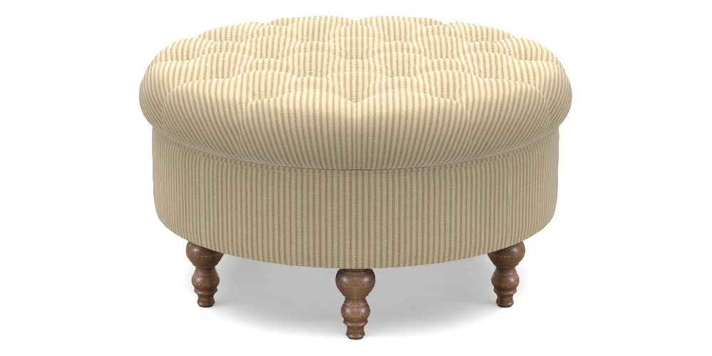 Bespoke Round Footstools