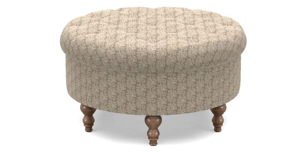 Bespoke Round Footstools