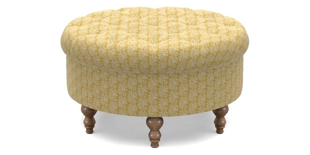 Bespoke Round Footstools