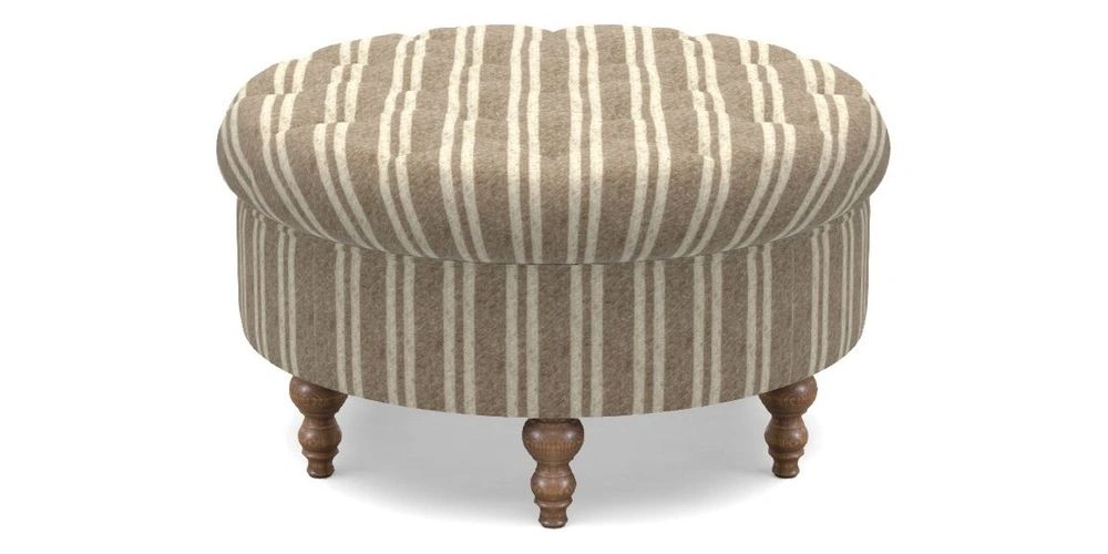 Bespoke Round Footstools