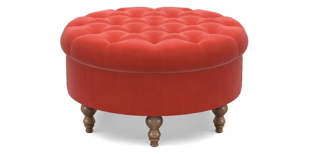Bespoke Round Footstools