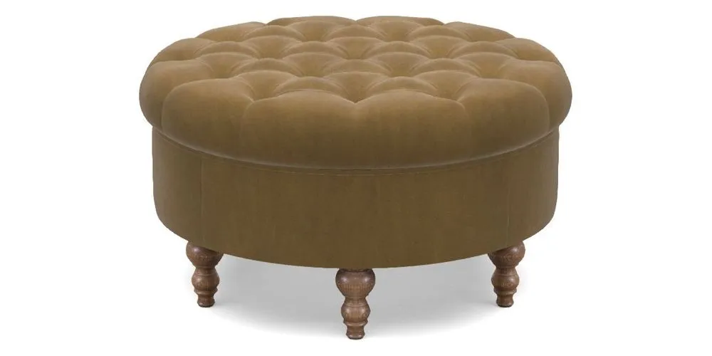 Bespoke Round Footstools