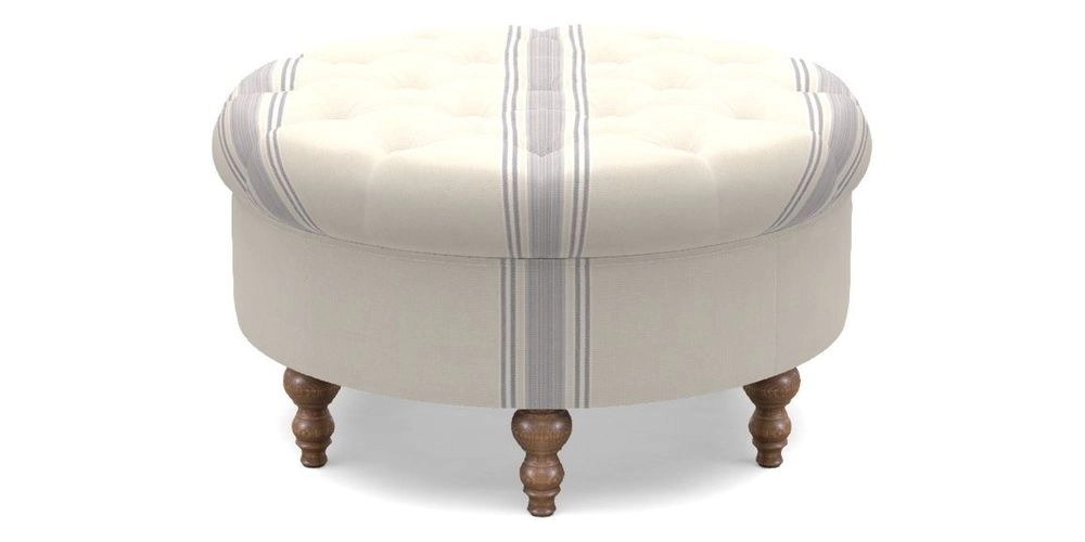 Bespoke Round Footstools