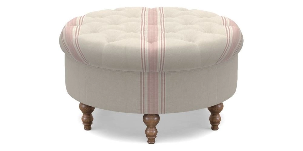 Bespoke Round Footstools