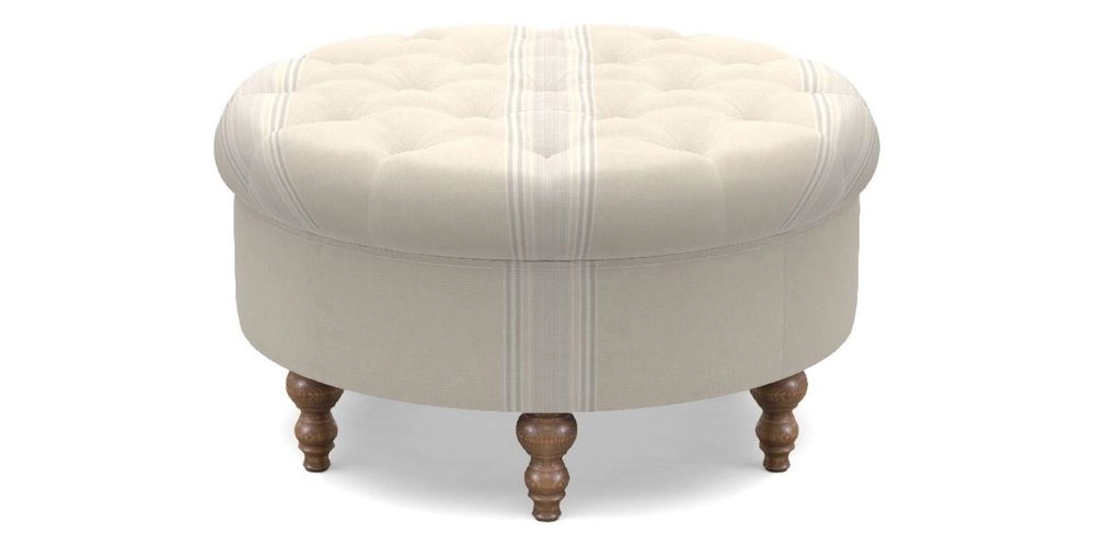 Bespoke Round Footstools