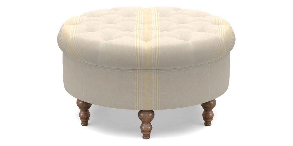 Bespoke Round Footstools