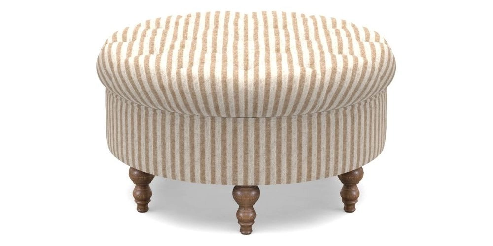 Bespoke Round Footstools