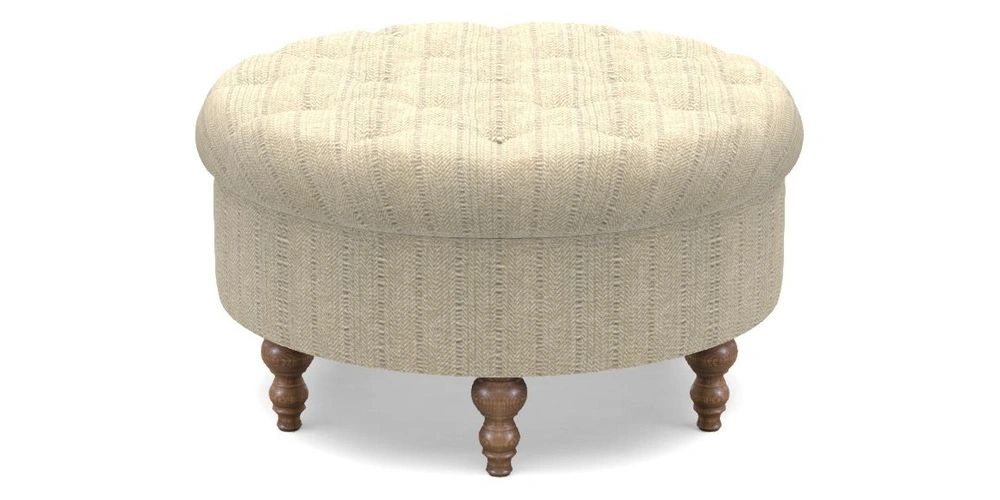 Bespoke Round Footstools