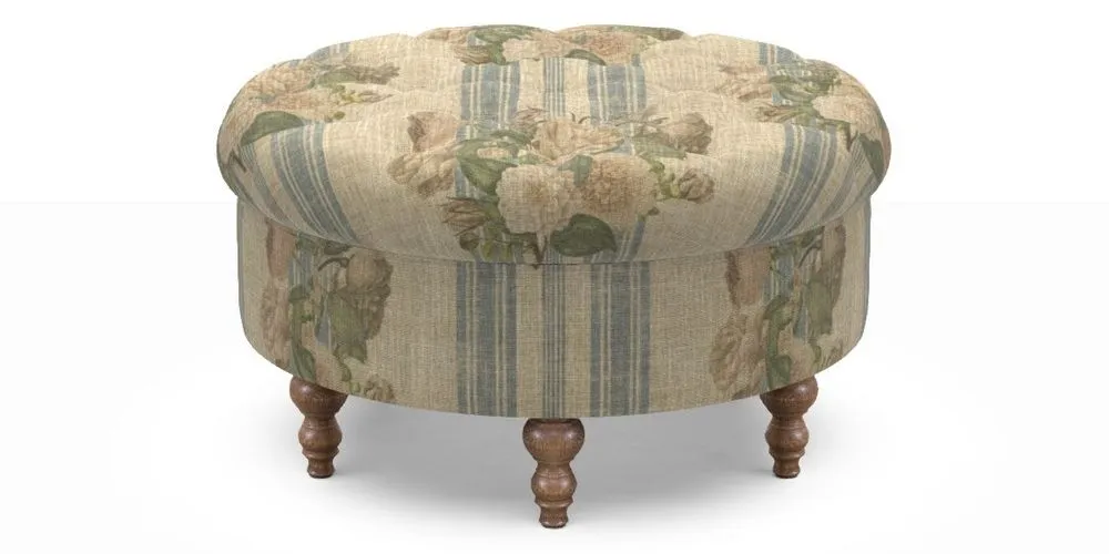 Bespoke Round Footstools