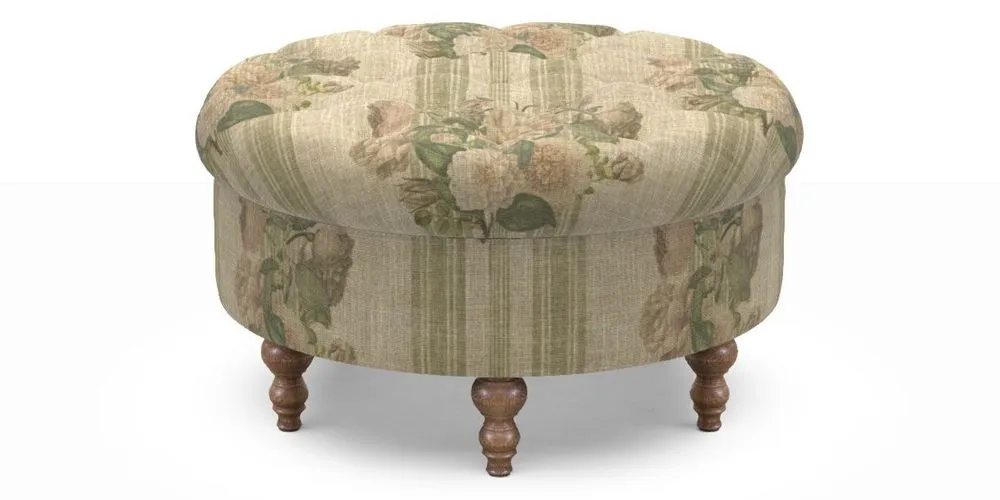 Bespoke Round Footstools