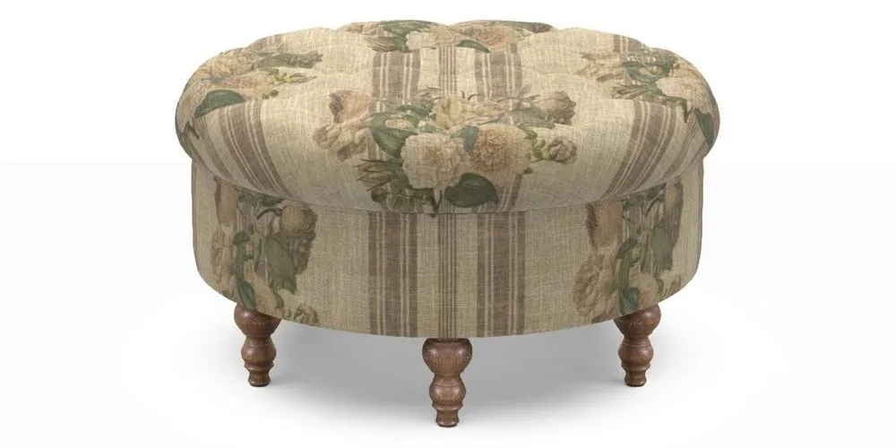 Bespoke Round Footstools