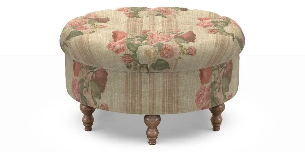Bespoke Round Footstools